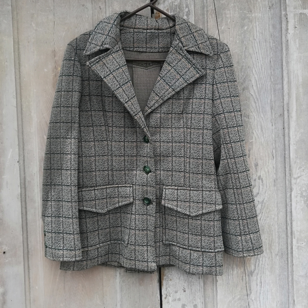 Vintage Handmade Polyester Jacket - image 1